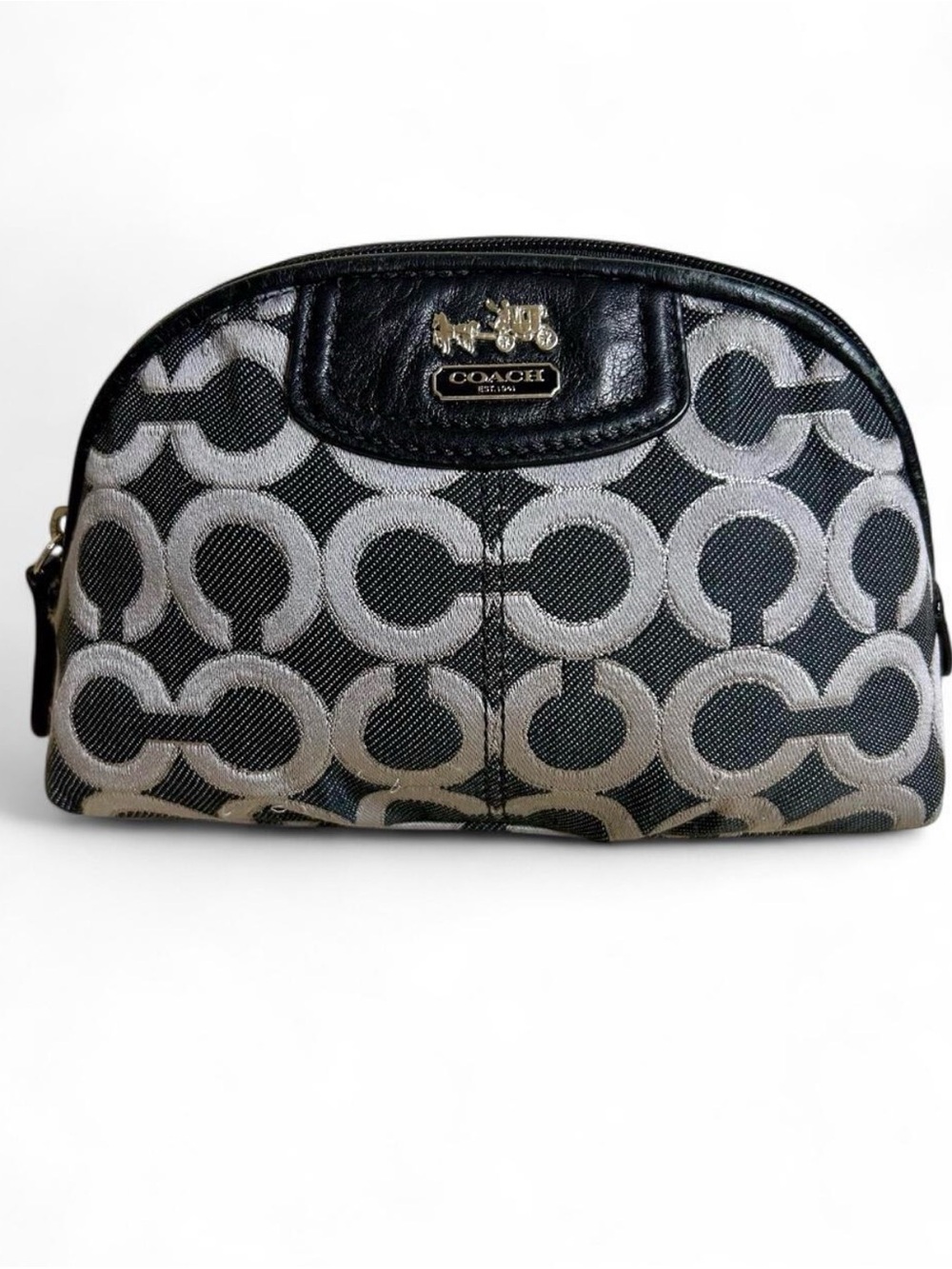 Coach Madison Op Art Cosmetic Case Pouch